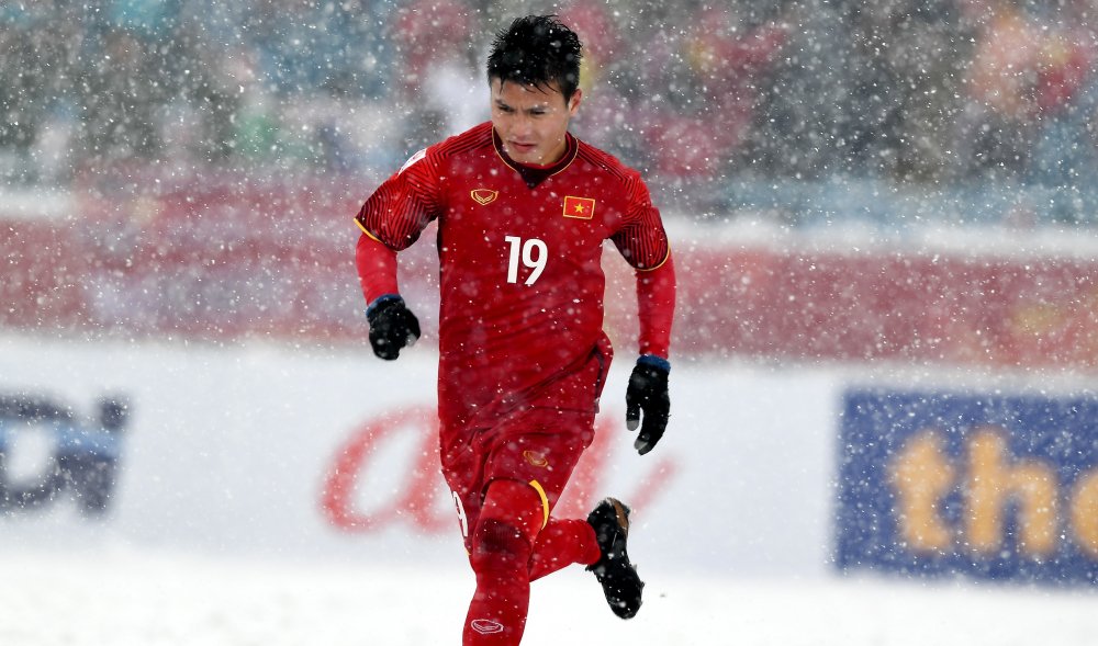 Quang Hải khi ghi 5 bàn thắng tại Giải bóng đá U23 Châu Á 2018.
