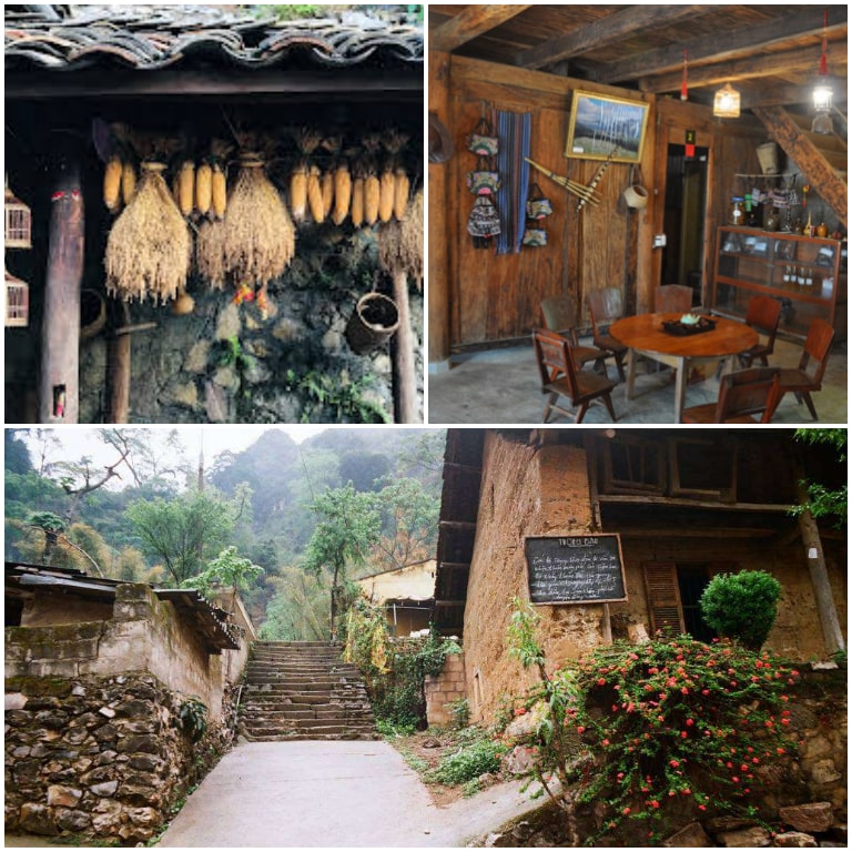 Nhà cổ homestay Đồng Văn có nhiều đồ vật có giá trị lịch sử lâu năm 