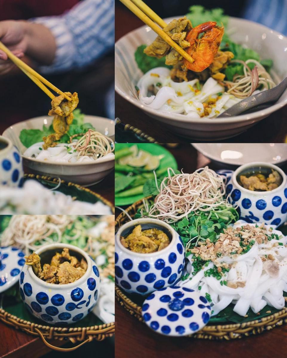 Cách ăn mì Quảng ếch Đà Nẵng ngon đúng điệu
