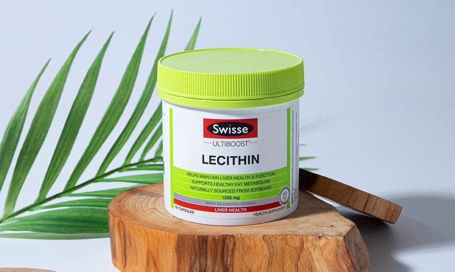 Mầm đậu nành Swisse Lecithin 1200mg của Úc