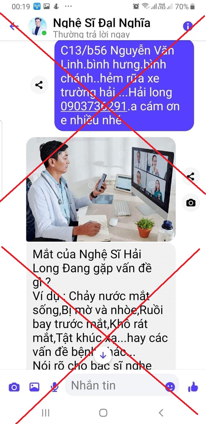MC Đại Nghĩa, Việt Hương lại bị kẻ xấu mạo danh tên tuổi
