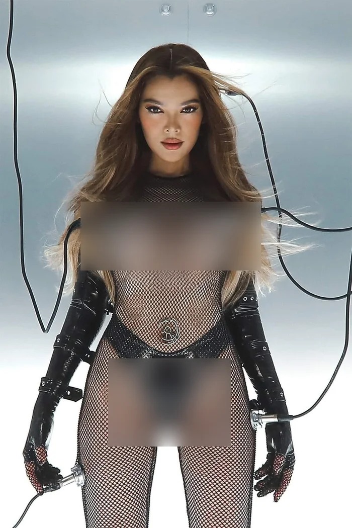Hoa hậu Trân Đài diện đầm lưới xuyên thấu, lộ 90% cơ thể gây tranh cãi