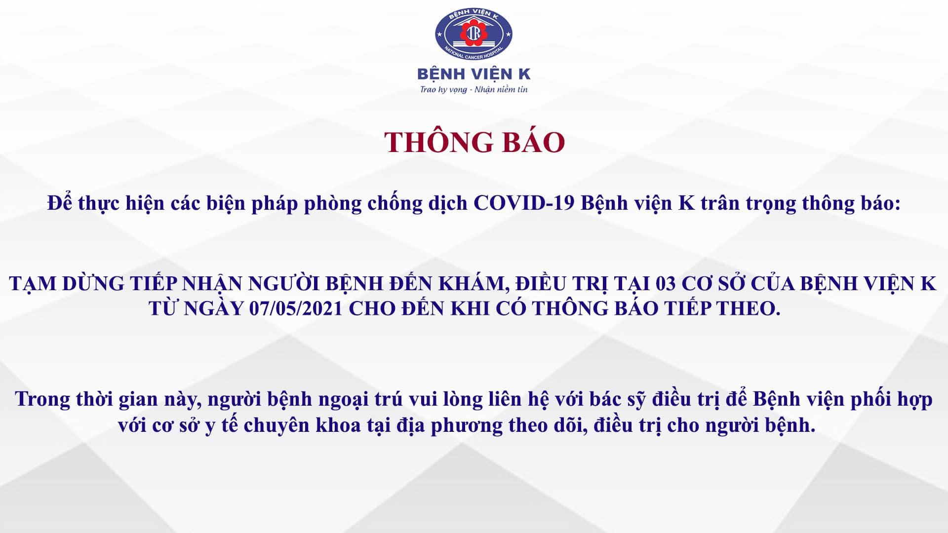 vien K thong bao