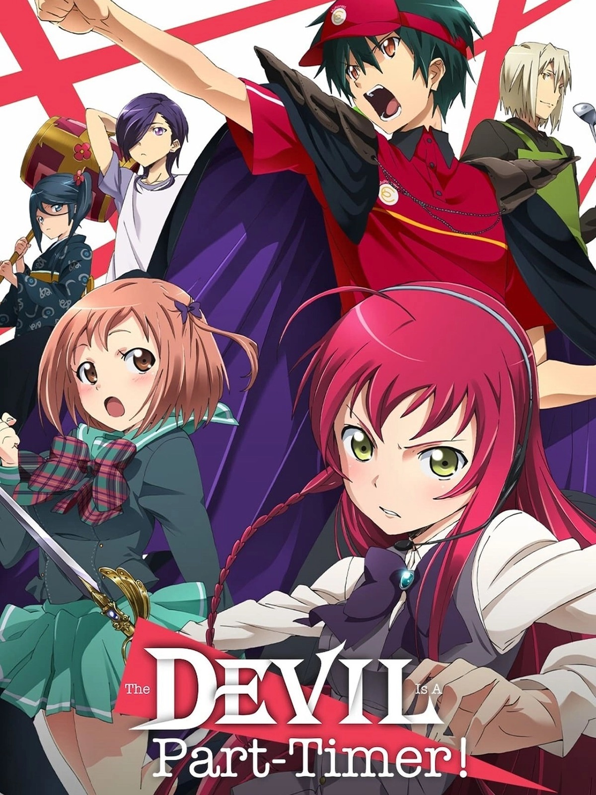 The Devil Is A Part Timer - phim anime phép thuật chuyển thể từ light novel